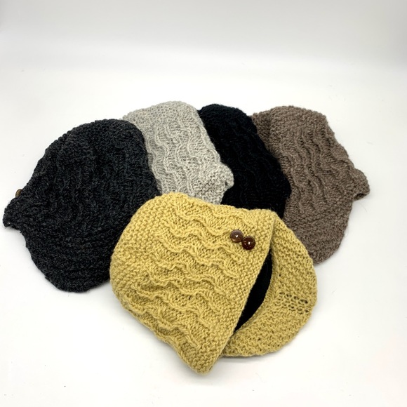 Wool Brim Beanie Light Brown - Picture 7 of 7